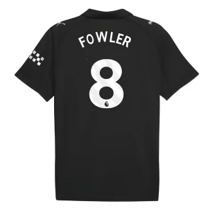 Maglia Calcio Manchester City 2025-26 Fowler #8 Trasferta Uomo