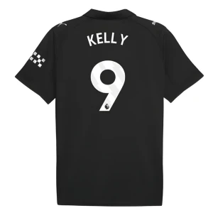 Maglia Calcio Manchester City 2025-26 Kelly #9 Trasferta Uomo