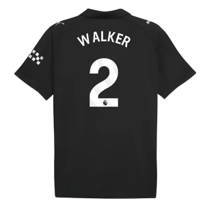Maglia Calcio Manchester City 2025-26 Kyle Walker #2 Trasferta Uomo