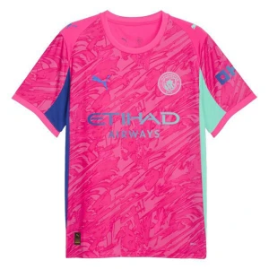 Maglia Calcio Manchester City 2025-26 Portiere Trasferta Uomo