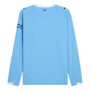 Maglia Calcio Manchester City 2025-26 Prima Uomo Manica Lunga