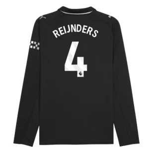 Maglia Calcio Manchester City 2025-26 Reijnders #4 Trasferta Uomo Manica Lunga
