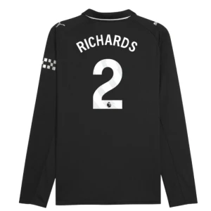 Maglia Calcio Manchester City 2025-26 Richards #2 Trasferta Uomo Manica Lunga