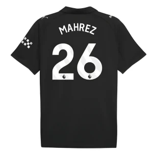 Maglia Calcio Manchester City 2025-26 Riyad Mahrez #26 Trasferta Uomo