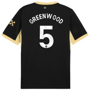 Maglia Calcio Manchester City 2026-27 Greenwood #5 Trasferta Uomo