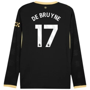 Maglia Calcio Manchester City 2026-27 Kevin De Bruyne #17 Trasferta Uomo Manica Lunga