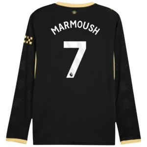 Maglia Calcio Manchester City 2026-27 Marmoush #7 Trasferta Uomo Manica Lunga
