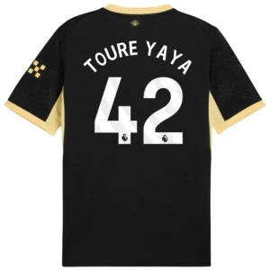 Maglia Calcio Manchester City 2026-27 Toure Yaya #42 Trasferta Uomo