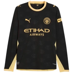 Maglia Calcio Manchester City 2026-27 Trasferta Uomo Manica Lunga