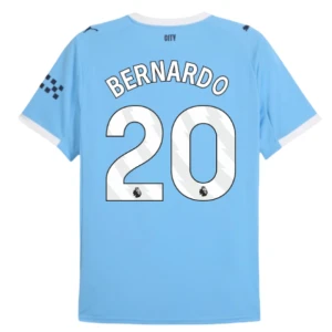 Maglia Calcio Manchester City Bernardo Silva #20 2025-26 Prima Uomo