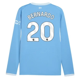 Maglia Calcio Manchester City Bernardo Silva #20 2026-27 Prima Uomo Manica Lunga