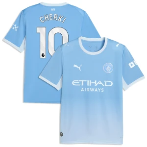 Maglia Calcio Manchester City Cherki #10 2026-27 Prima Uomo