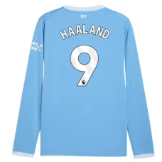 Maglia Calcio Manchester City Erling Haaland #9 2026-27 Prima Uomo Manica Lunga