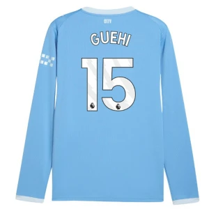 Maglia Calcio Manchester City Guehi #15 2026-27 Prima Uomo Manica Lunga