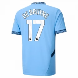 Maglia Calcio Manchester City Kevin De Bruyne #17 2024-25 Prima Uomo