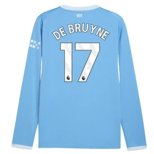 Maglia Calcio Manchester City Kevin De Bruyne #17 2026-27 Prima Uomo Manica Lunga