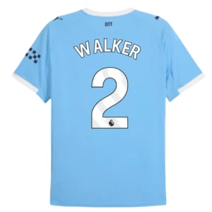 Maglia Calcio Manchester City Kyle Walker #2 2025-26 Prima Uomo