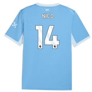 Maglia Calcio Manchester City Nico #14 2026-27 Prima Uomo