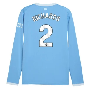 Maglia Calcio Manchester City Richards #2 2026-27 Prima Uomo Manica Lunga