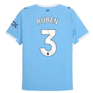 Maglia Calcio Manchester City Ruben #3 2025-26 Prima Uomo