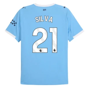 Maglia Calcio Manchester City Silva #21 2025-26 Prima Uomo