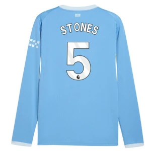 Maglia Calcio Manchester City Stones #5 2026-27 Prima Uomo Manica Lunga
