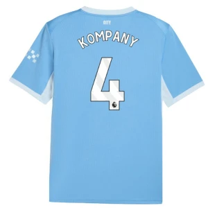 Maglia Calcio Manchester City Vincent Kompany #4 2026-27 Prima Uomo