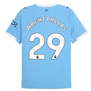 Maglia Calcio Manchester City Wright Phillips #29 2025-26 Prima Uomo