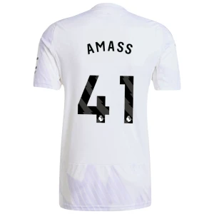 Maglia Calcio Manchester United 2025-26 Amass #41 Trasferta Uomo