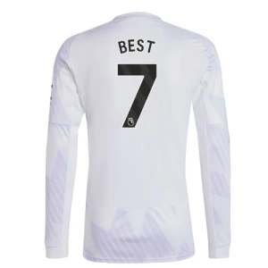 Maglia Calcio Manchester United 2025-26 Best #7 Trasferta Uomo Manica Lunga