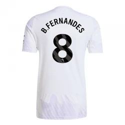 Maglia Calcio Manchester United 2025-26 Bruno Fernandes #8 Trasferta Uomo