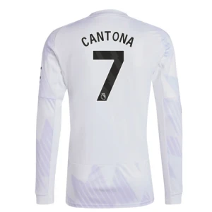 Maglia Calcio Manchester United 2025-26 Cantona #7 Trasferta Uomo Manica Lunga