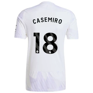 Maglia Calcio Manchester United 2025-26 Casemiro #18 Trasferta Uomo