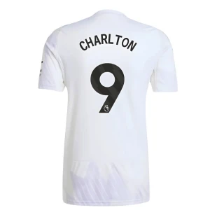 Maglia Calcio Manchester United 2025-26 Charlton #9 Trasferta Uomo