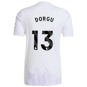 Maglia Calcio Manchester United 2025-26 Dorgu #13 Trasferta Uomo