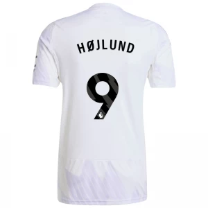 Maglia Calcio Manchester United 2025-26 Hojlund #9 Trasferta Uomo