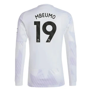 Maglia Calcio Manchester United 2025-26 Mbeumo #19 Trasferta Uomo Manica Lunga