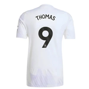 Maglia Calcio Manchester United 2025-26 Thomas #9 Trasferta Uomo