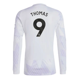 Maglia Calcio Manchester United 2025-26 Thomas #9 Trasferta Uomo Manica Lunga
