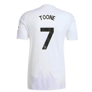 Maglia Calcio Manchester United 2025-26 Toone #7 Trasferta Uomo
