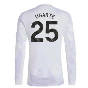 Maglia Calcio Manchester United 2025-26 Ugarte #25 Trasferta Uomo Manica Lunga