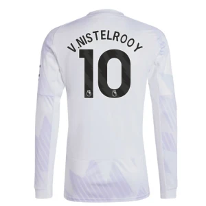 Maglia Calcio Manchester United 2025-26 V. Nistelrooy #10 Trasferta Uomo Manica Lunga