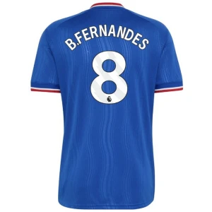 Maglia Calcio Manchester United 2026-27 Bruno Fernandes #8 Trasferta Uomo