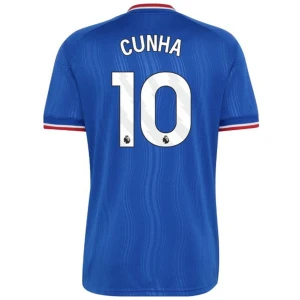 Maglia Calcio Manchester United 2026-27 Cunha #10 Trasferta Uomo