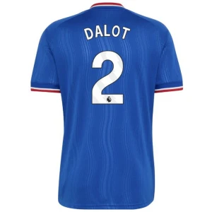 Maglia Calcio Manchester United 2026-27 Dalot #2 Trasferta Uomo