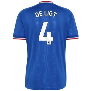 Maglia Calcio Manchester United 2026-27 De Ligt #4 Trasferta Uomo