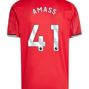 Maglia Calcio Manchester United Amass #41 2025-26 Prima Uomo