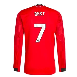 Maglia Calcio Manchester United Best #7 2025-26 Prima Uomo Manica Lunga