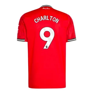 Maglia Calcio Manchester United Charlton #9 2025-26 Prima Uomo