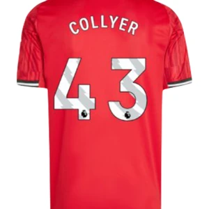 Maglia Calcio Manchester United Collyer #43 2025-26 Prima Uomo